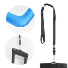Waterproof bag for mobile phone with plastic closing AIRBAG blue Foto 2