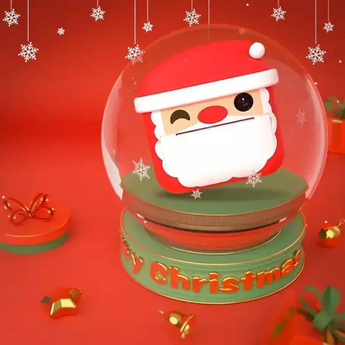Instant print camera for children C6 Santa Claus Фото num