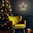Neon LED CHRISTMAS PENTASTAR warm white FLNE22 Forever Light Foto 8