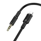 Borofone Cable AUX BL25 Nice - Lightning to jack 3,5mm - 1 metre black Photo