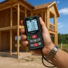 Qoltec High-Precision Laser Distance Meter with Bubble Level | LCD with backlight | 50m Foto 27