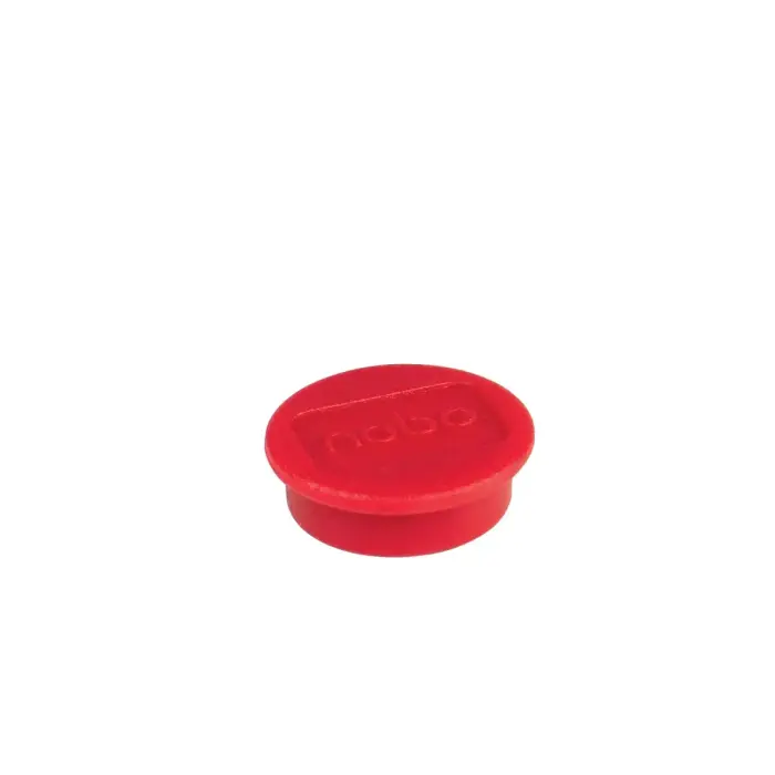 Tāfeles magnēti NOBO, 20 mm, 8 gab., sarkanā krāsā Фото num
