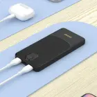 Dudao K10 внешний аккумулятор (powerbank) | 10000 mAh | 12W | USB-C, USB-A | LED дисплей | черный Фото num