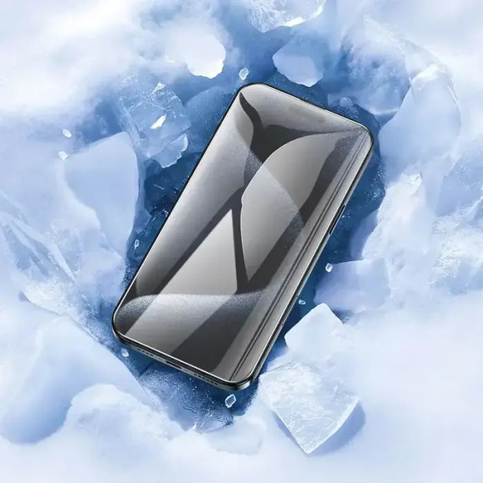 Borofone Tempered glass BF6 Diamond Armor Full Screen HD for Iphone 16 Pro/17 - 10 pieces Foto 6