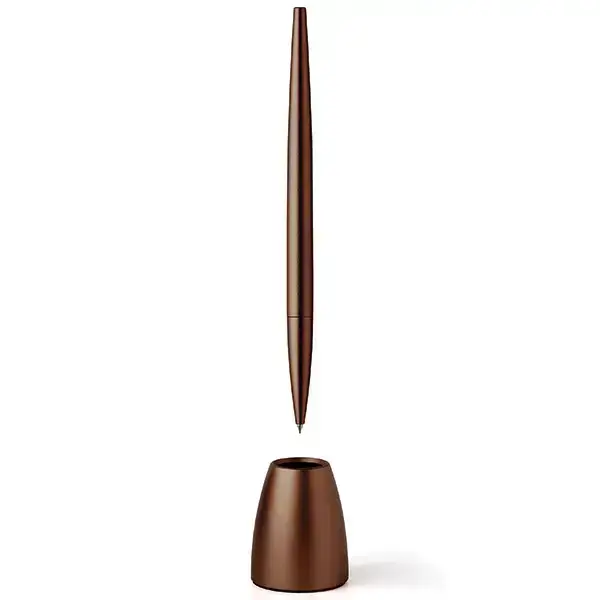 Lexon Scribalu Pen with Base bronze LS64BZ Photo