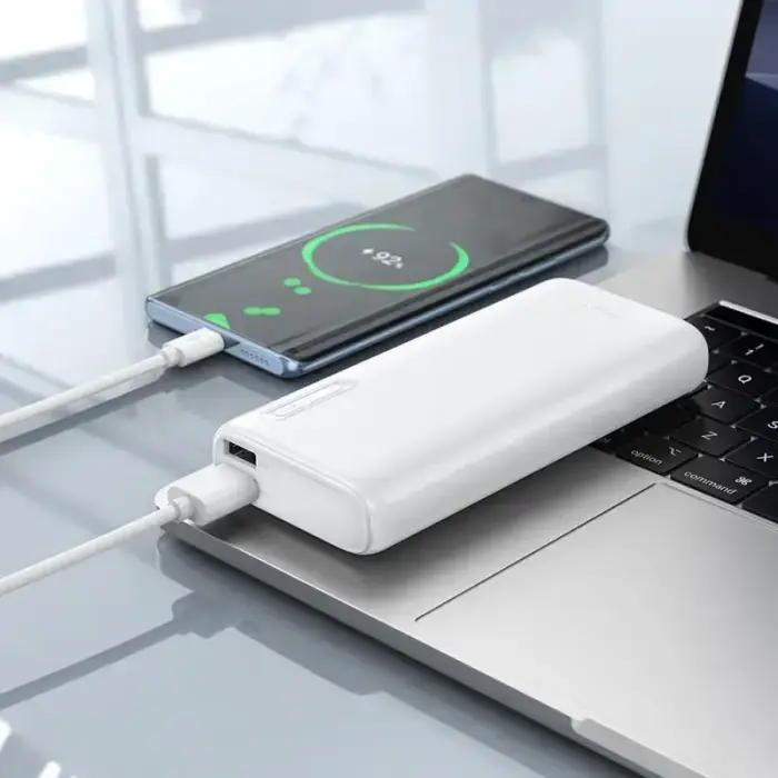 Powerbank Hoco 10000 mAh 2A J158A white Foto 3