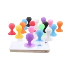 Phone holder with a round head - purple Photo