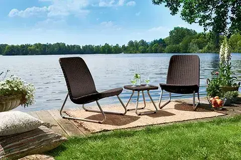 Садовая мебель Rio Patio Set коричневая Фото num