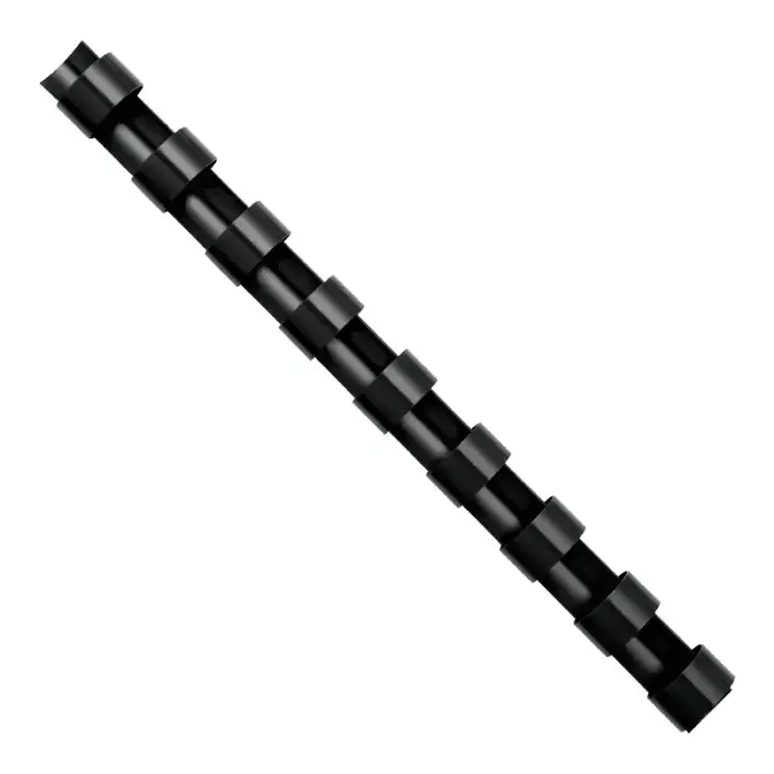 Plastmasas spirāles FELLOWES, 14mm, 100 gab./iepak., melnas Фото num