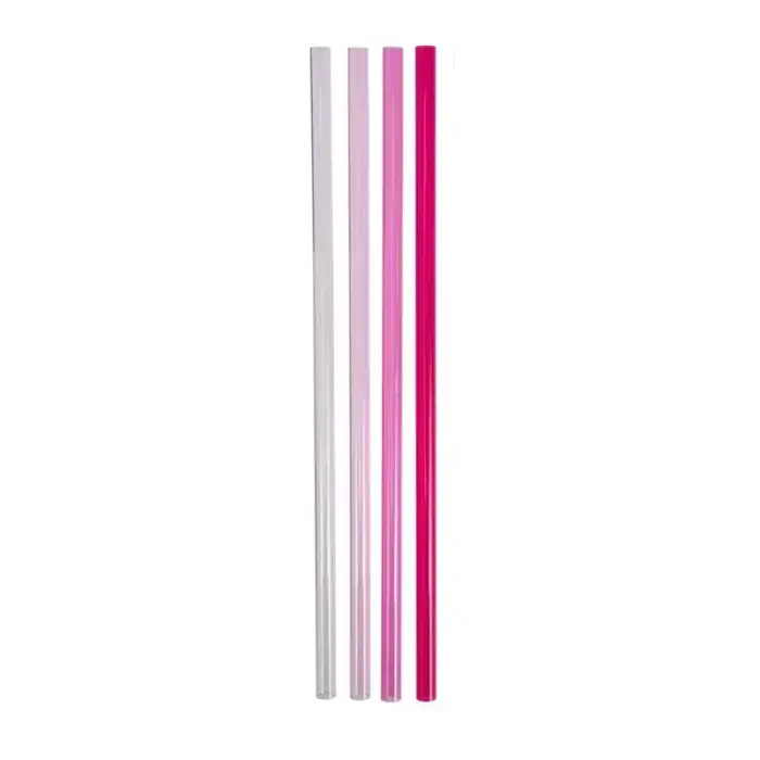 Straw set 4 pcs. for thermo mugs The Quencher Travel Tumbler Straws 0.89L pink Photo