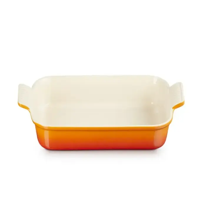 Cepamtrauks taisnstūra Heritage akmens masas 26x19cm / 2,4L oranžs Foto 2