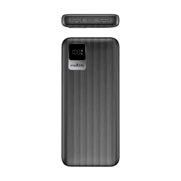 Maxlife power bank MXPB-07 10000 mAh black Photo