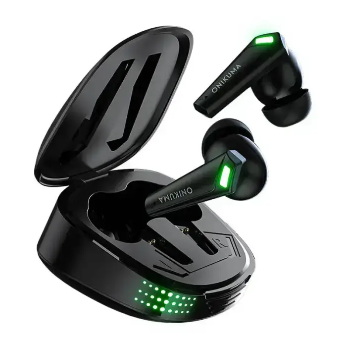 Wireless headphones TWS ONIKUMA T308 Black Photo