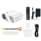 Projector HD Ready Hoco Wi-Fi Bluetooth 720P DT1 white Фото num