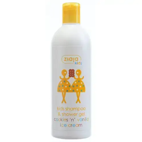 Ziaja Sampon Si Gel De Dus, Biscuii I Ngheat De Vanilie (Kids Shampoo & Shower Gel) 400 Ml Foto 1