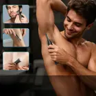 MAXGROOM M-319 multifunctional trimmer with replaceable tips - black Фото num