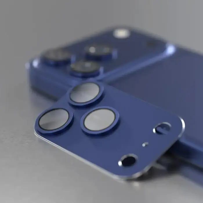 Etteri full camera lens guard for iPhone 17 Pro Max blue Фото num