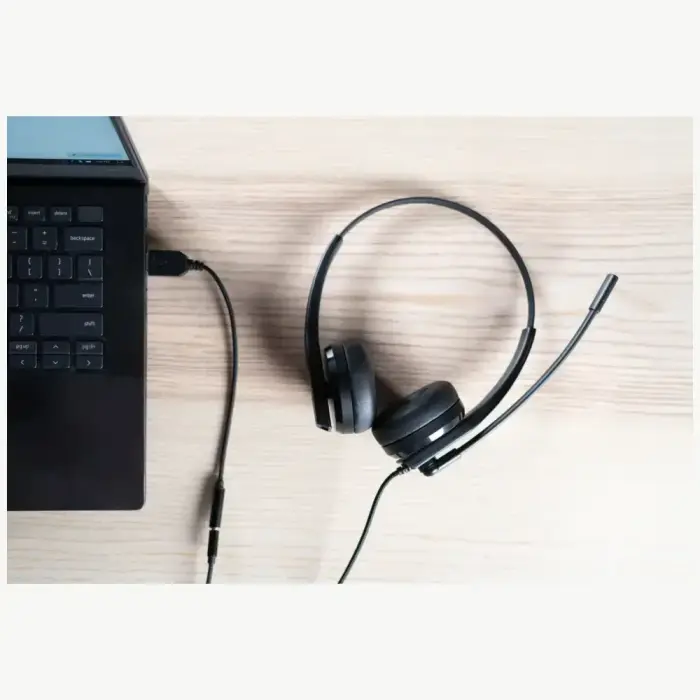 Creative HS-230 Wired Headphones with USB Microphone Black Foto 5