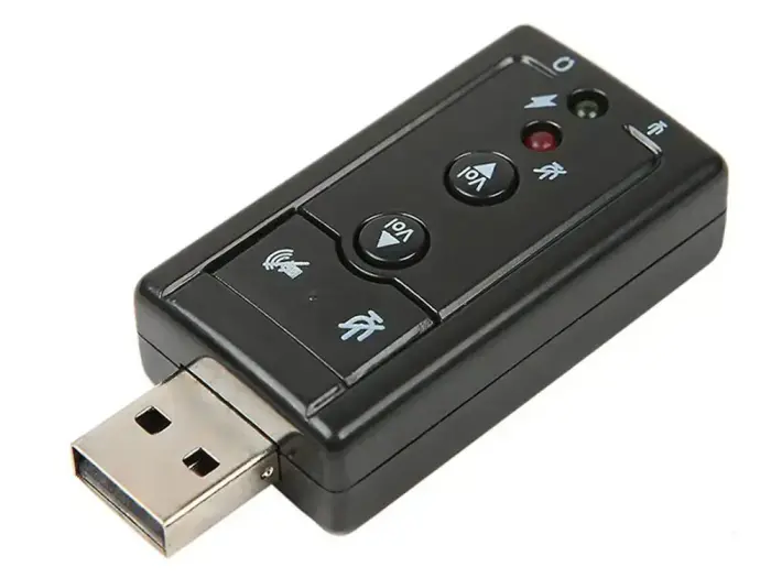 Goodbuy sound card USB | 7.1 | Adjustable Volume | Microphone Photo
