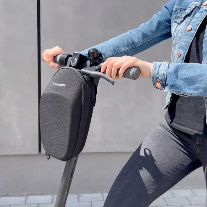 Wozinsky Waterproof Scooter Handlebar Bag 4L Black (WSB1BK) Foto 15