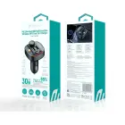 Devia transmitter FM Smart Bluetooth MP3 car charger PD 30W 1x USB-C 2x USB 3A black Фото num