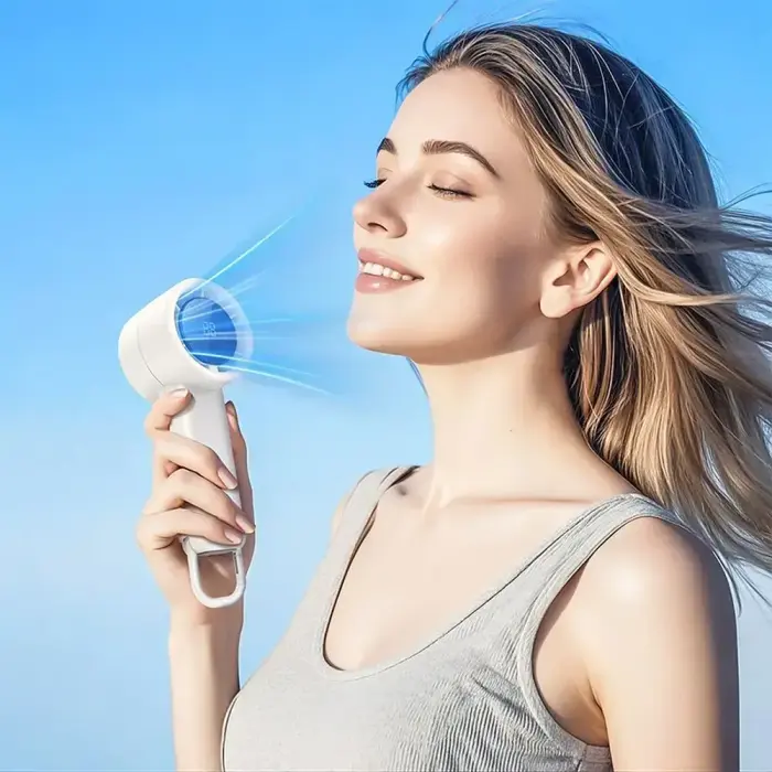 HOCO high speed handheld fan HX63 white Foto 10