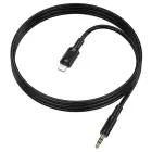 Borofone Cable AUX BL25 Nice - Lightning to jack 3,5mm - 1 metre black Photo