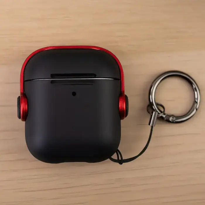 Case for Airpods / Airpods 2 Headset red Photo