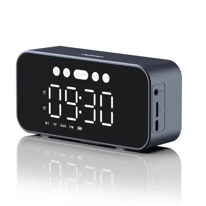 Dudao Y17 Bluetooth pulkstenis | skaļrunis - sudraba krāsā Foto 10