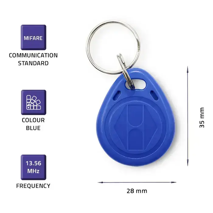 Qoltec Mifare 13.56 MHz proximity tag | 10pcs. Photo