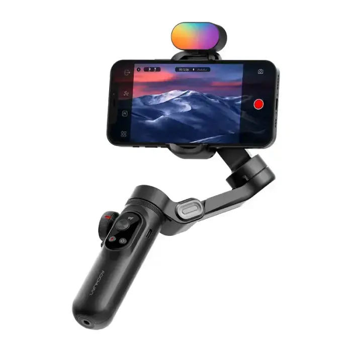 AOCHUAN X Pro Gimbal with RGB Lighting (Black) Photo