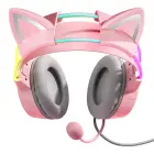 Gaming headphones ONIKUMA X15Pro Pink Cat's Ears Foto 3