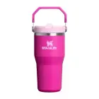 Termokrūze ar salmiņu The IceFlow Flip Straw 2.0 Tumbler 0,59L violeta  Foto 1