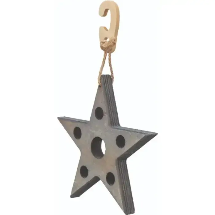 Aksesuārs grauzēju būriem - Trixie Play and snack star, 14 × 17 cm, grey Foto 3