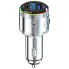 3MK Hyper Car Power Transmitter 48W | QC, PD, PPS | USB-C, USB-A | серебристый Фото num