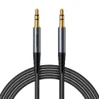 Joyroom stereo audio cable AUX 3.5 mm mini jack 1.2m black (SY-A08) Photo