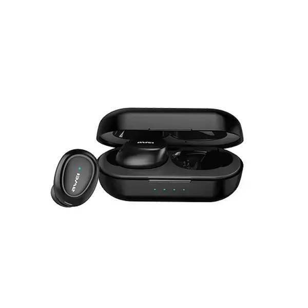 Słuchawki Bluetooth 5.0 T16 TWS + stacja dokująca Czarny  Фото num
