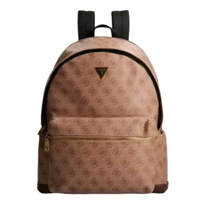 Guess, Vezzola, Synthetic Leather, Textile Backpack, Beige, HMVZLAP2275, For Men, 21/33 x 42.5 x 14 cm Foto 1