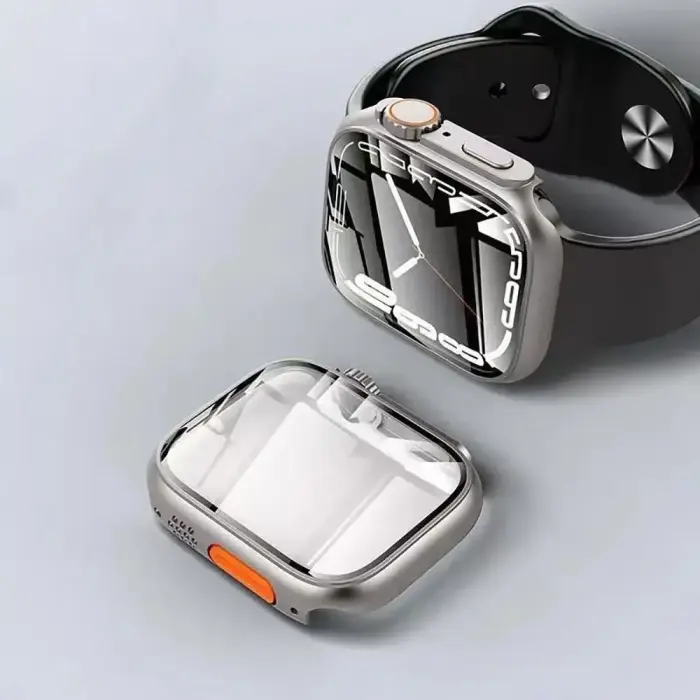 Tech-Protect Defense360 case for Apple Watch 7 | 8 | 9 (45 mm) - titanium orange Foto 4