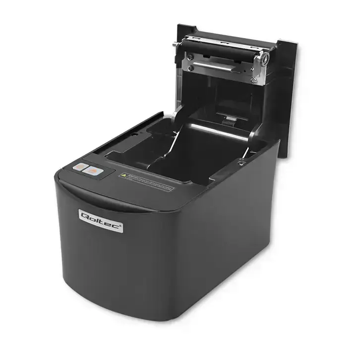Qoltec Receipt printer RTP-0256 | voucher | thermal | High Speed | 203 dpi | USB Фото num