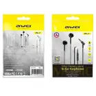 AWEI PC-7 stereo headphones 3.5mm jack black|black Photo
