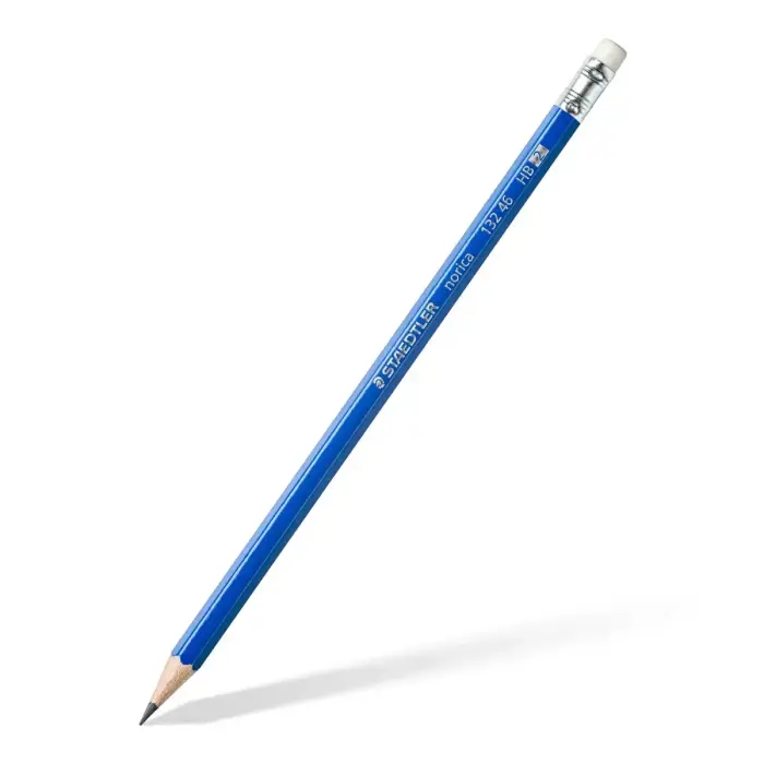 Zīmulis STAEDTLER Norica HB ar dzēšgumiju Foto 3