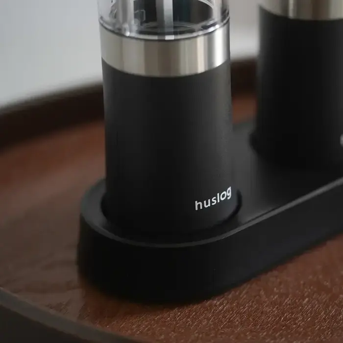 Huslog Grinder Set with Charging Base - Black Фото num