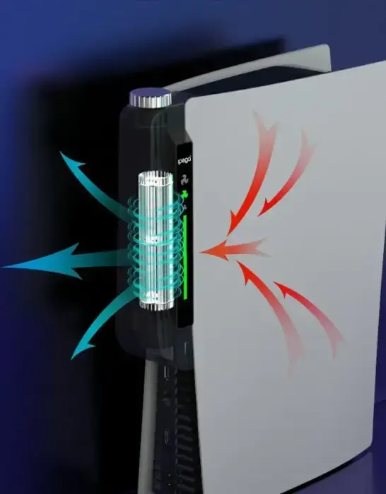 iPega P5031 Coolin Fan for PS5 Black Foto 4