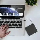 Qoltec External DVD-RW recorder |USB 2:0|Black Foto 13