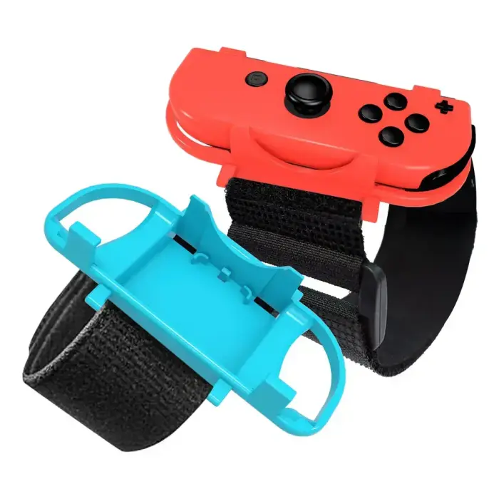 Nintendo Switch Sports 10-in-1 Family Accessory Pack - Red and Blue Photo