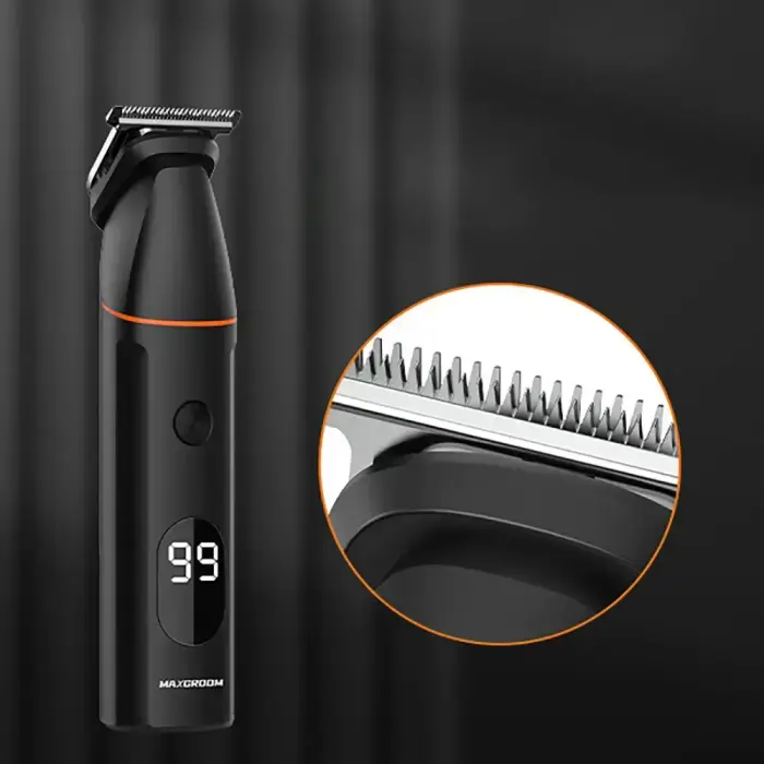 MAXGROOM LK-881 multifunctional trimmer with replaceable tips - black Photo