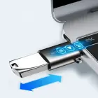 Joyroom USB 3.2 Gen 1 (Male) - USB Type C (Female) adapter black (S-H151 Black) Фото num