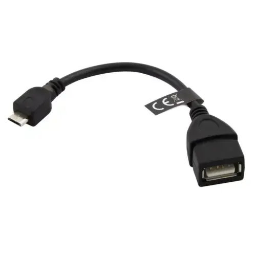 Esperanza EB180 USB B micro | USB A ligzda, OTG pārejas Foto 1