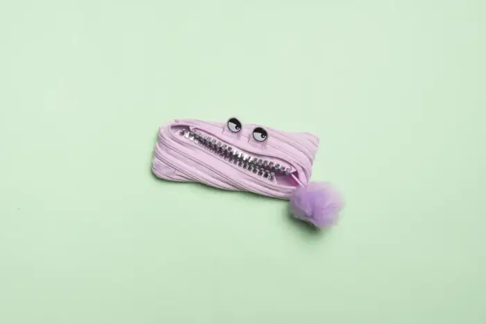 Penālis ZIPIT Grillz Monster Pouch, ceriņu krāsa Photo